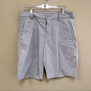 Lululemon mens cotton gray shorts Sz 34